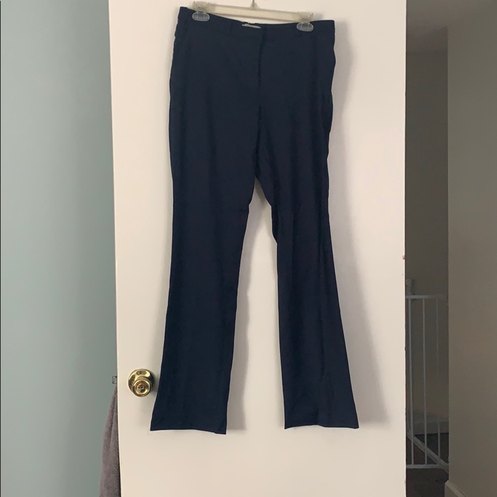 Blue trousers